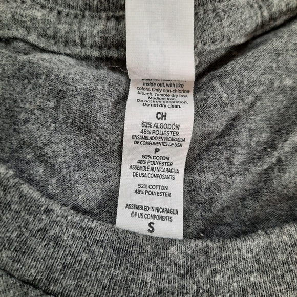 4 / $20 Novelty World's Best FARTer Tee Men's Small EUC Gray Short Sleeve - Picture 4 of 5